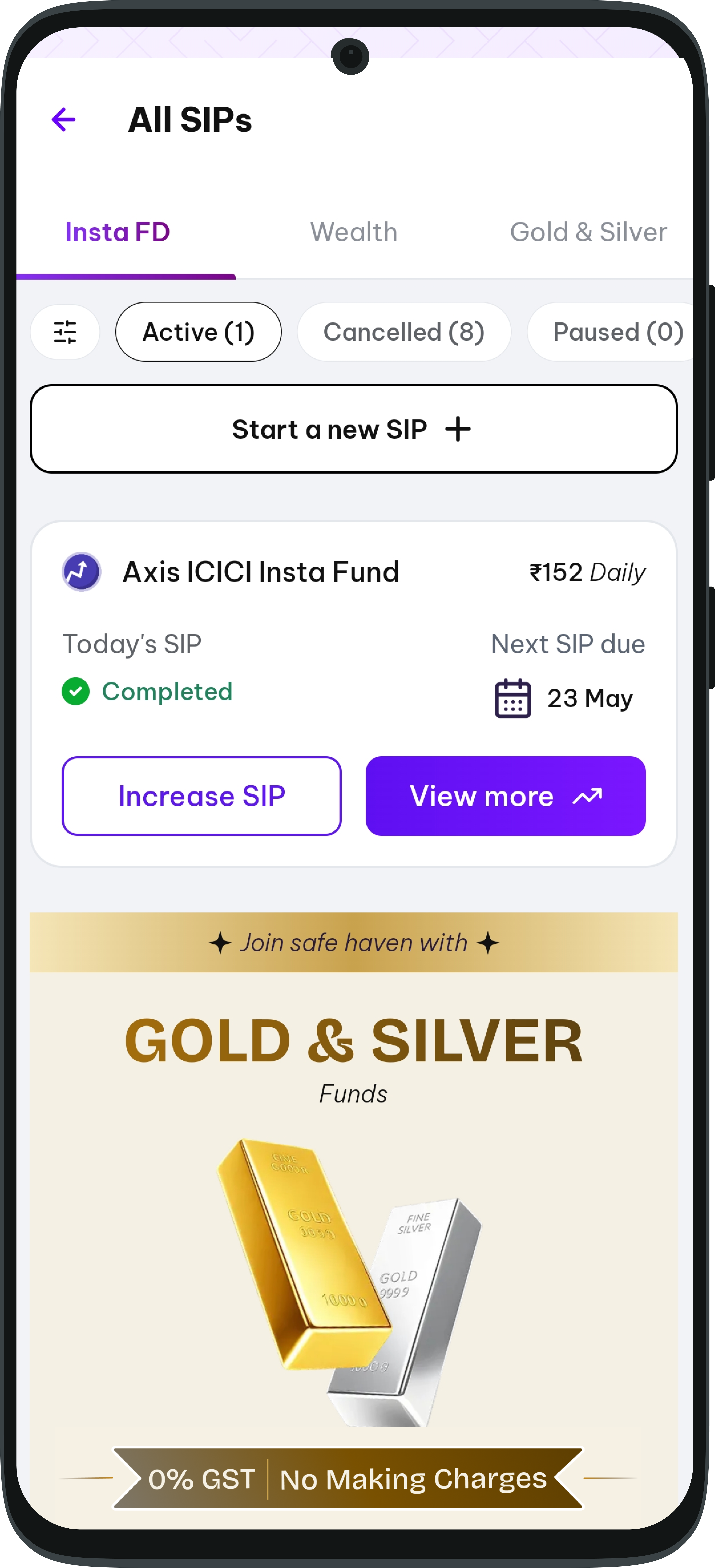 Manage SIPs Easily